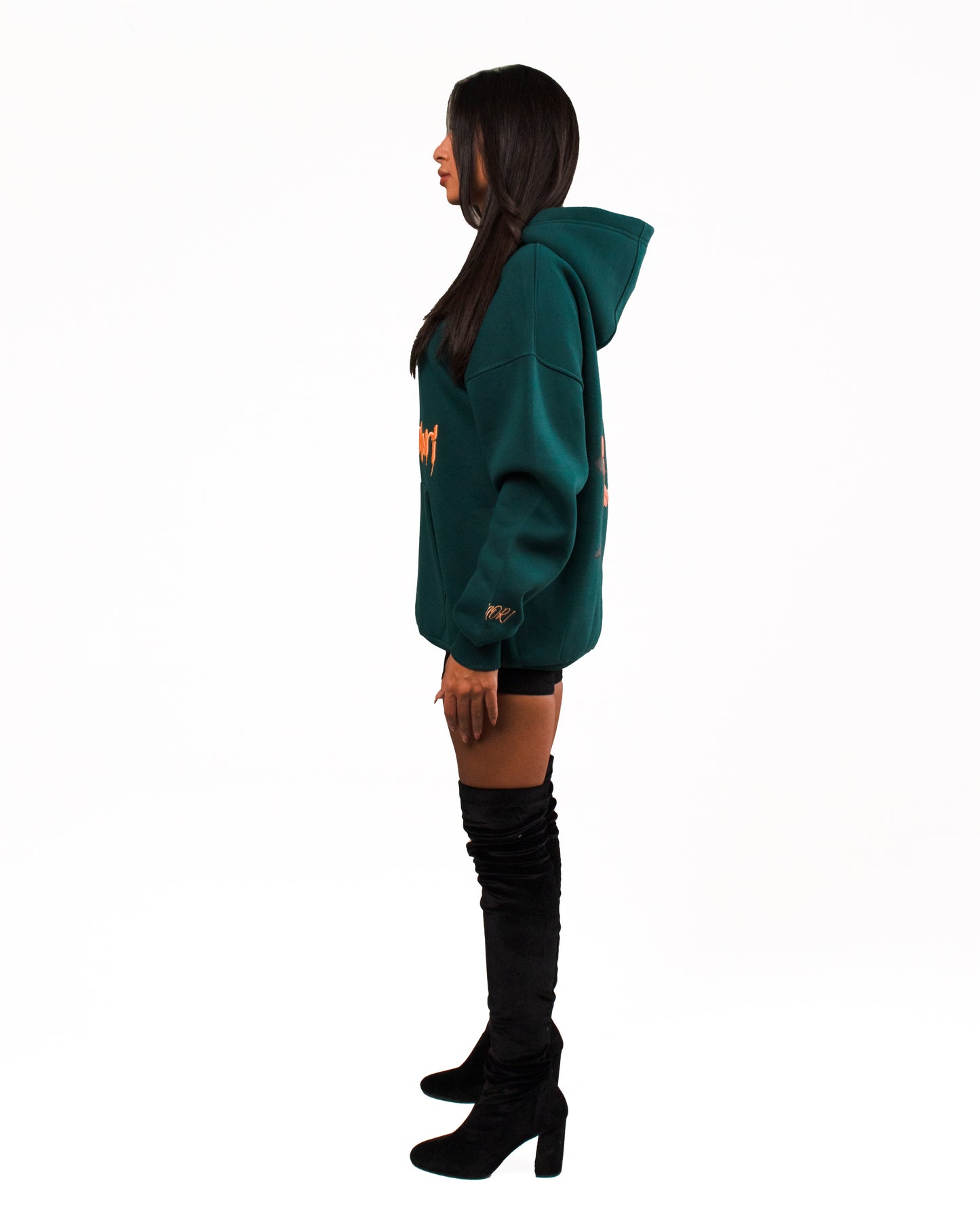 NORI GRREN HOODIE